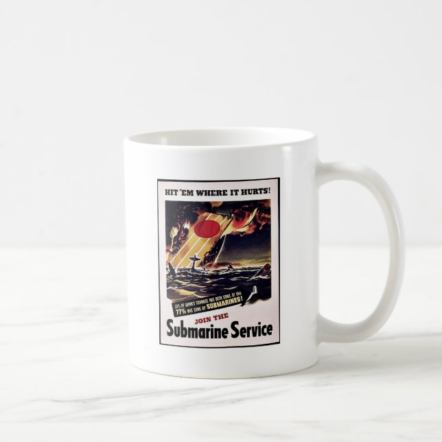 Mug Joignez le service submersible (Droite)