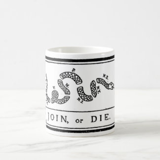 Mug Joignez ou mourez drapeau pour la guerre de