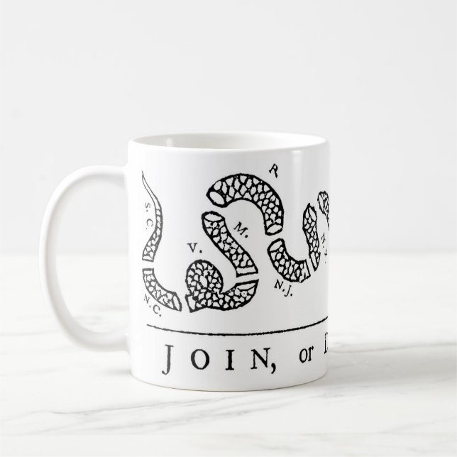 Mug Joindre, ou mourir d'une bouillie de café (Gauche)