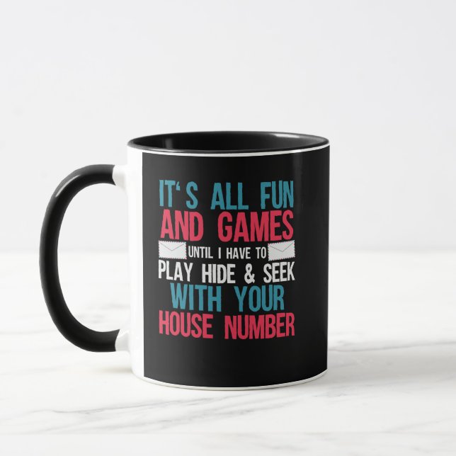 Mug Joke Postal Worker (Gauche)
