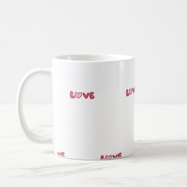 Mug Joli cadeau de la Saint-Valentin  (Gauche)