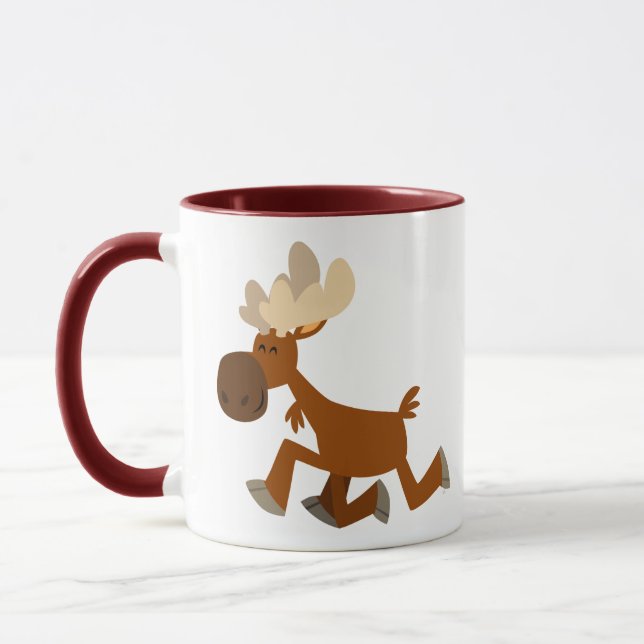 Mug Joli caricature d'Oie (Gauche)