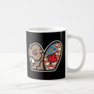 Mug joli castor américain canadien