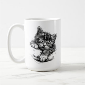 Mug Joli chat endormi