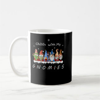 Mug Joli Chillin Avec Mes Gnomies Drôle Gnome Christe