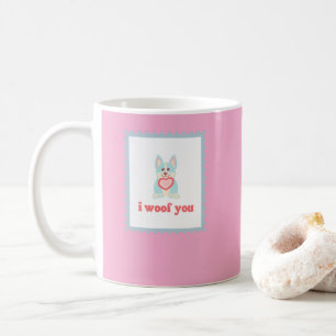Mug Joli cœur romantique de la Saint-Valentin - Valent