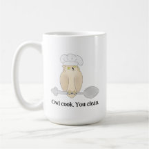 Joli cuisinier hibou