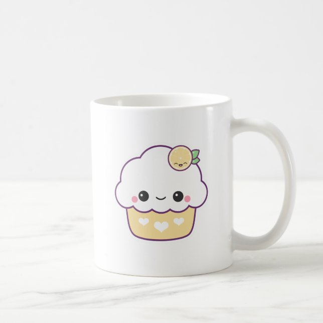 Mug Joli Cupcake au Citron (Droite)