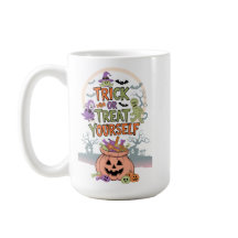 Joli design de bonbons et de citrouilles d'Hallowe