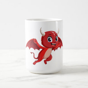 Mug Joli diable volant de dessin animé