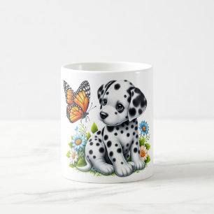 Mug Joli(e) ami(e) dalmate/papillon