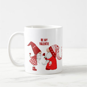 Mug Joli garçon & fille Valentines Gnome Be My Valenti