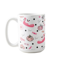 Joli Halloween tropical – Fantômes et flamants ros