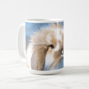 Mug Joli lapin blanc et brun flamand