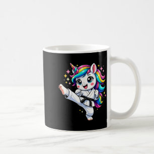 Mug Joli licorne pratiquant karaté taekwondo licorne