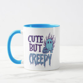 Mug Joli mais Déplaisant Fantôme Jack-O' Lantern Hallo