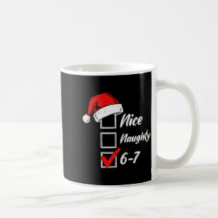 Mug Joli Méchant 6 7 Mème 6 7 Noël Six Sept Xmas