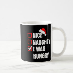 Mug Joli méchant j'avais faim drôle de Noël Père Noël