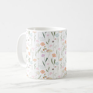 Mug Joli modèle floral Fleur sauvage