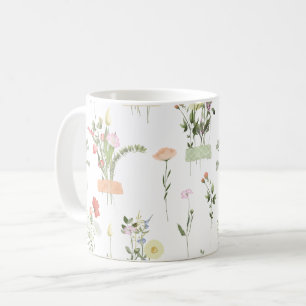 Mug Joli modèle floral Fleur sauvage