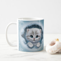 Joli papier de chaton 3D - cadeau idéal pour l'Amo