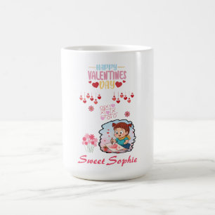 Mug Joli Petit T-Shirt d'Artiste pour la Saint-Valenti