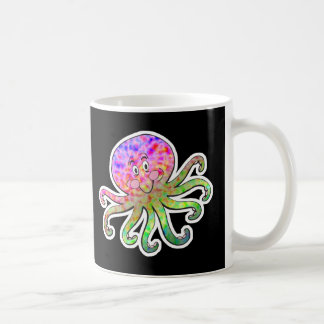 Mug joli poulpe tie-dyed