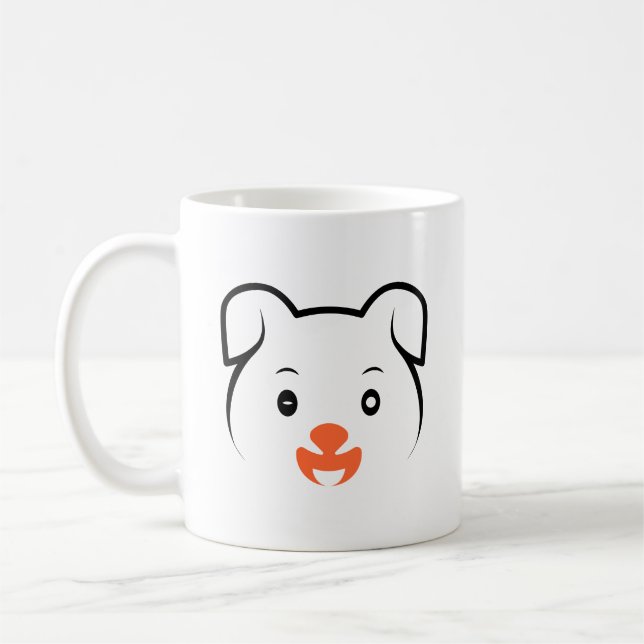 Mug Joli rose (Gauche)