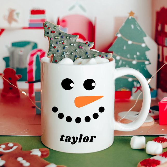 Mug Joli Snowman Enfants Noël (Créateur téléchargé)