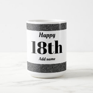Mug Joli style personnalisé cadeau d'anniversaire 18e