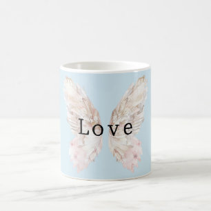Mug Jolie ailes papillon rose