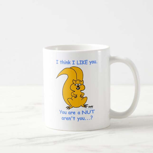 Mug Jolie amitié Cartoon Squirrel Friendship (Droite)