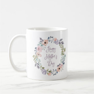 Mug Jolie aquarelle florale   Bonne fête des mères