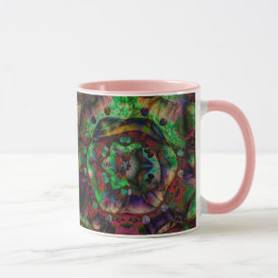 Mug Jolie flambée de fleurs Abstraite