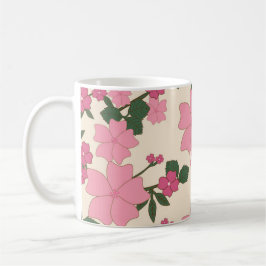 Mug Jolie Fleurs Florales Roses
