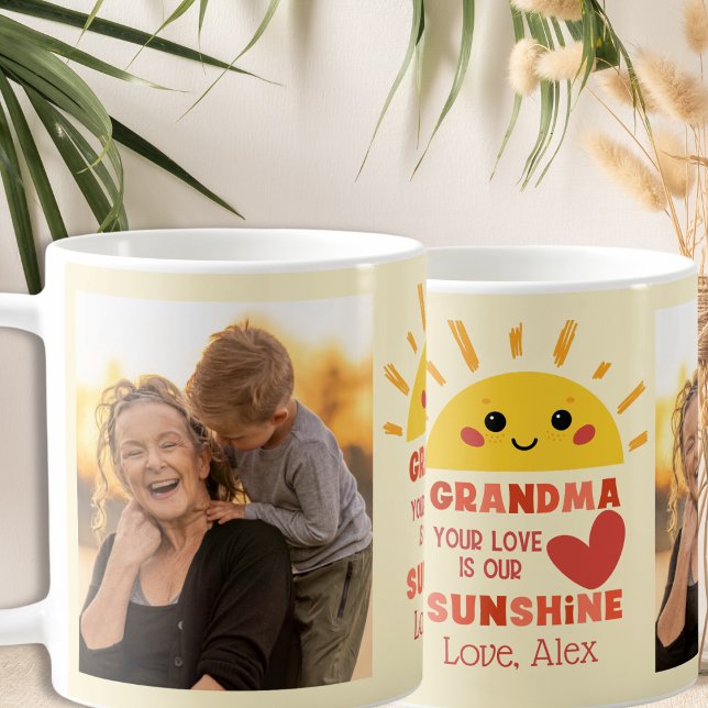 Mug Jolie Joueuse Jaune Amour Grand-mère (Créateur téléchargé)