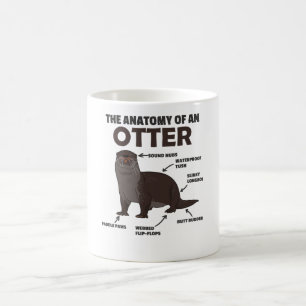 Mug Jolie Otter Explication Anatomie D'Une Otter