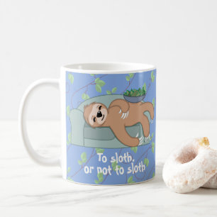Mug Jolie Parcelle Qui Dort Être Laze Jungle Tropicale