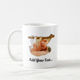 Mug Jolie Sloth Pénétrée | Ajouter votre photo et votr