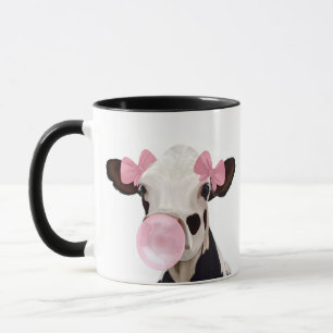 Mug Jolie vache rose Bubblegum