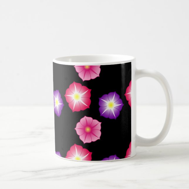 Mug Jolies fleurs Conception abstraite (Droite)