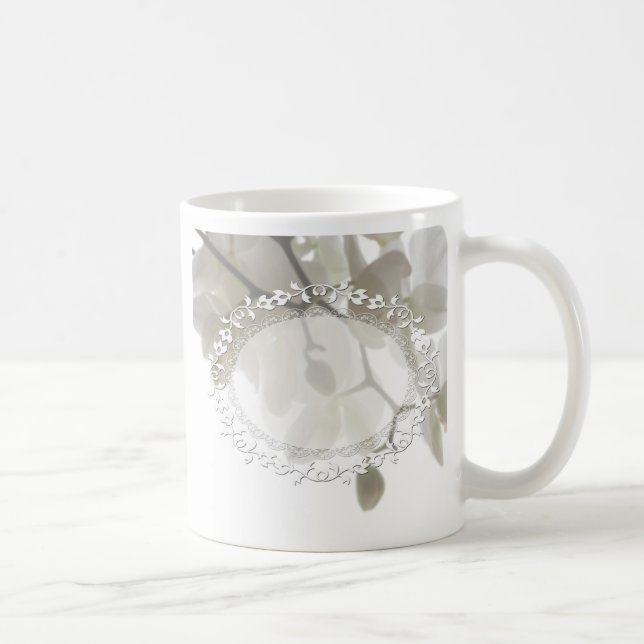 Mug Jolies orchidées blanches (Droite)