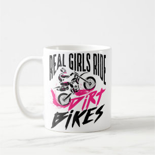 Mug Jolies Vraies Filles Conduisent Des Vélos Tout-Ter