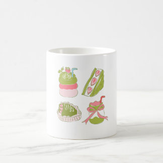 Mug Jolis desserts et boissons au matcha et à la frais