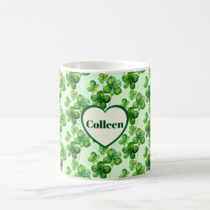 Mug Jolis trèfles de la Saint-Patrick