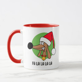 Mug Jolly Christmas Dachshund
