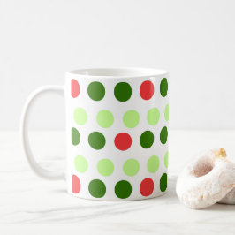 Mug Jolly Holiday Polka Dots