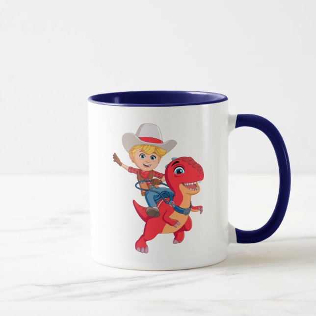 Mug Jon et Blitz | Dino Ranch (Droite)