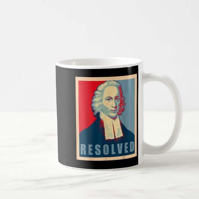 Mug Jonathan Edwards Resolved Calvinist Reformed  (Droite)