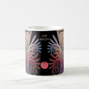 Mug Jonglage Abstrait Fantastique Moderne Art Fractal 